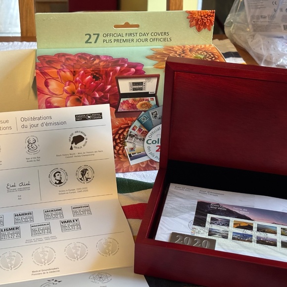 2020 OFFICIAL FIRST DAY COVER (OFDC) Collection of STAMPS NEW IN BOX See PICS - Picture 3 of 7